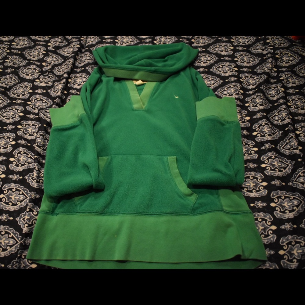 Green American Eagle Hoodie